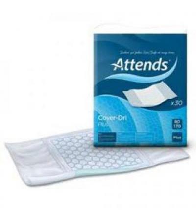 ATTENDS COVER DRI UNTERLAGEN PLUS 80X170CM BTL 30 STK