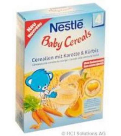 NESTLÉ BABY CEREALS MIT KAROTTE & KÜRBIS 4 MONATE 250 G