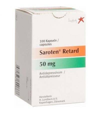Саротен 50 мг 100 ретард капсул