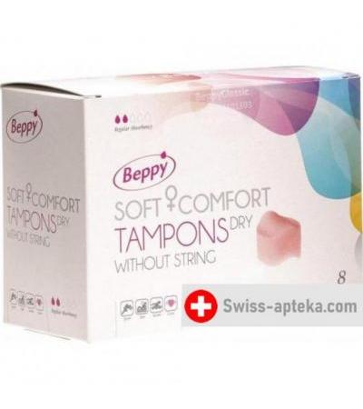 Beppy Soft Comfort Tampons Dry ohne Faden 8 штук