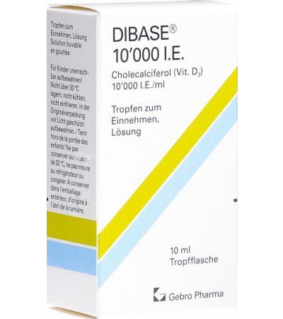 DIBASE TROPFEN 10000 IE/ML FL 10 ML