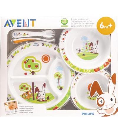 Avent Philips Baby Ess Lern Set Gross 6m+
