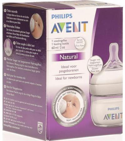 Avent Philips Naturnah-Flasche 60мл Neugeborene